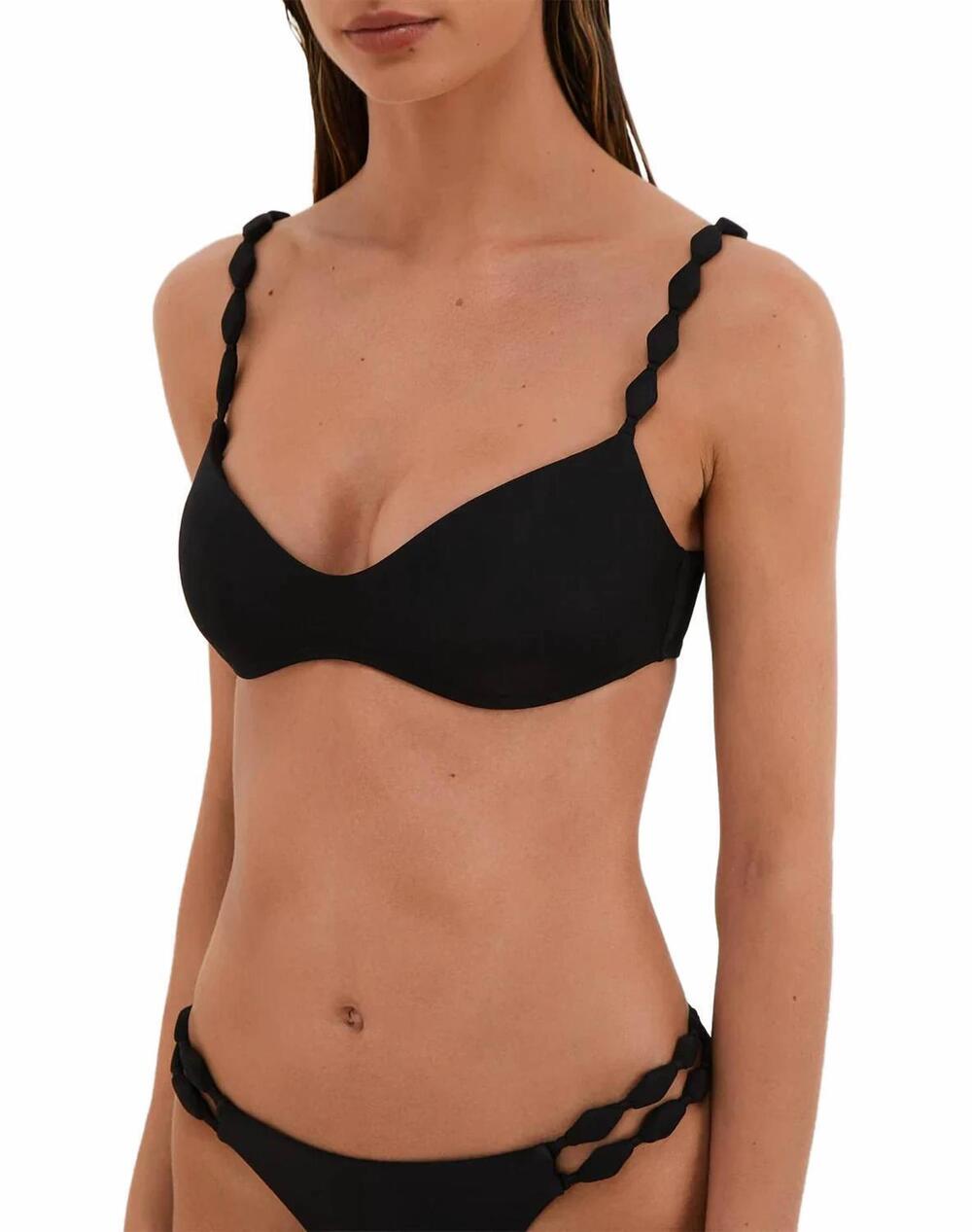 NEW VIX alexa vivian bikini top in black